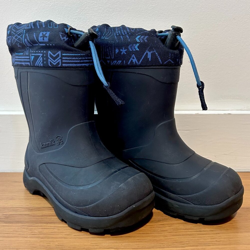 Kamik Snowbuster Winter Boots Waterproof Toddler Size 9T